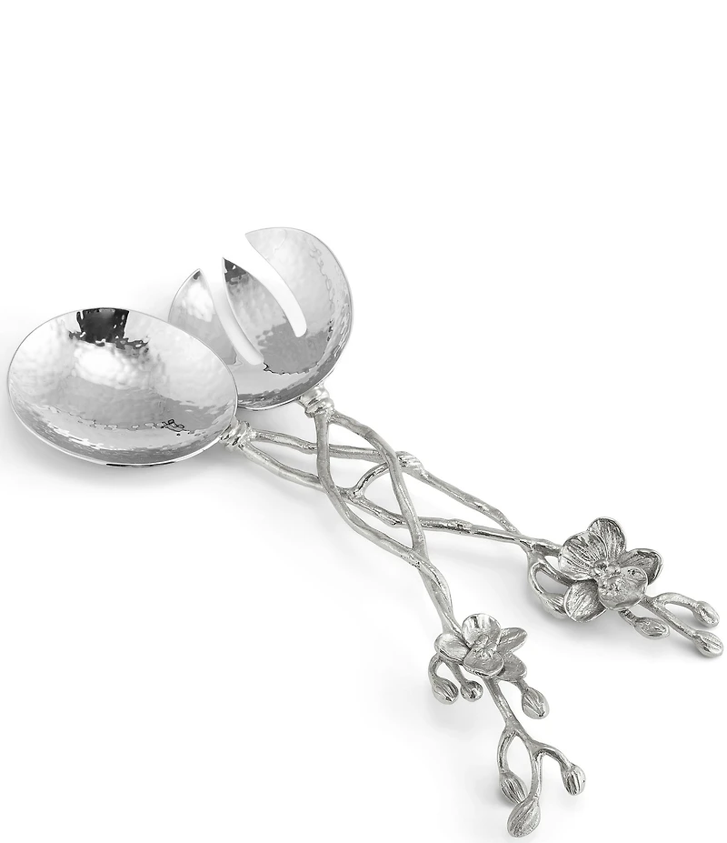 Michael Aram White Orchid Collection Sculpted Serving Set