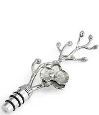 Michael Aram White Orchid Collection Sculpted Wine Stopper