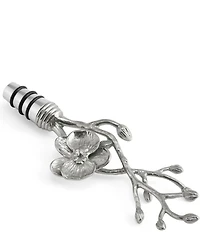 Michael Aram White Orchid Collection Sculpted Wine Stopper