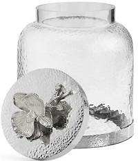 Michael Aram White Orchid Cookie Jar