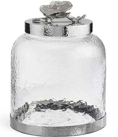 Michael Aram White Orchid Cookie Jar