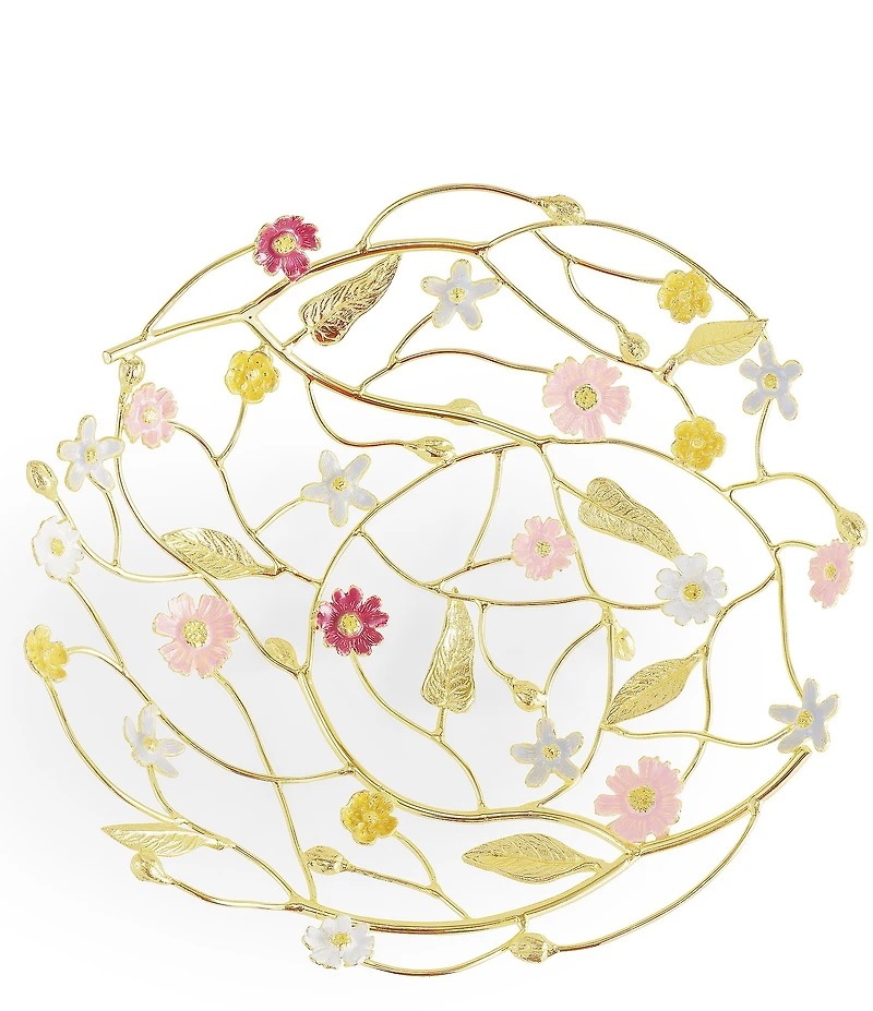 Michael Aram Wildflower Collection Bread Basket