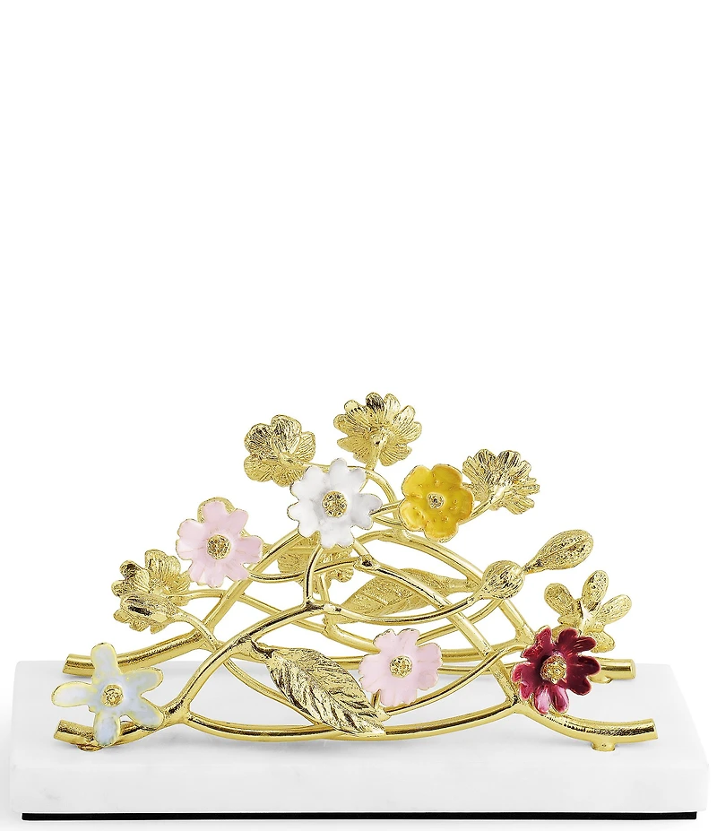 Michael Aram Wildflower Collection Cocktail Napkin Holder