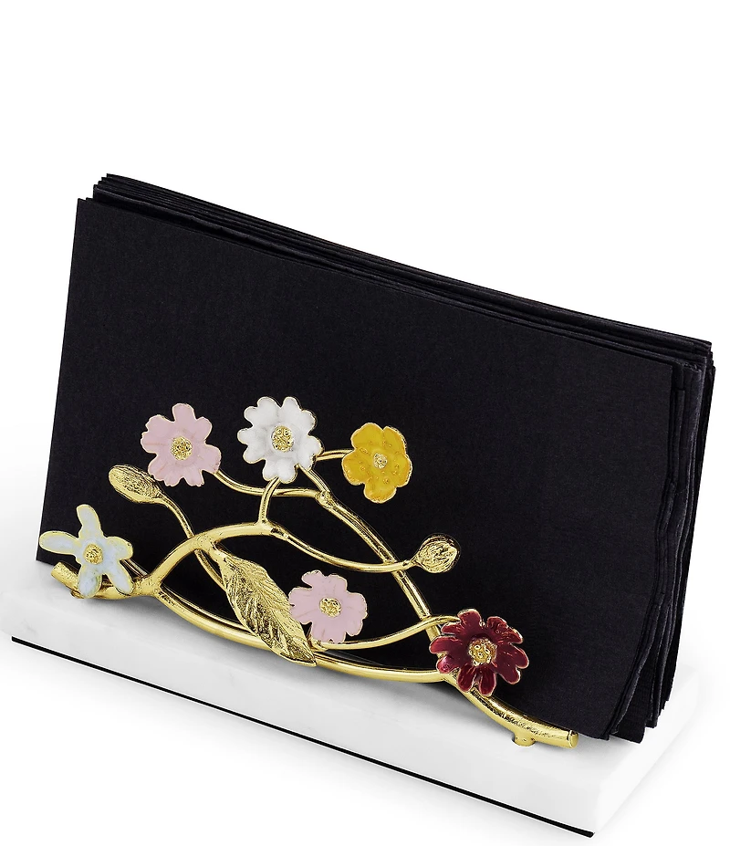 Michael Aram Wildflower Collection Cocktail Napkin Holder