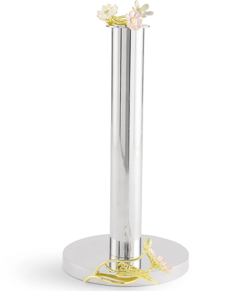 Michael Aram Wildflower Collection Paper Towel Holder