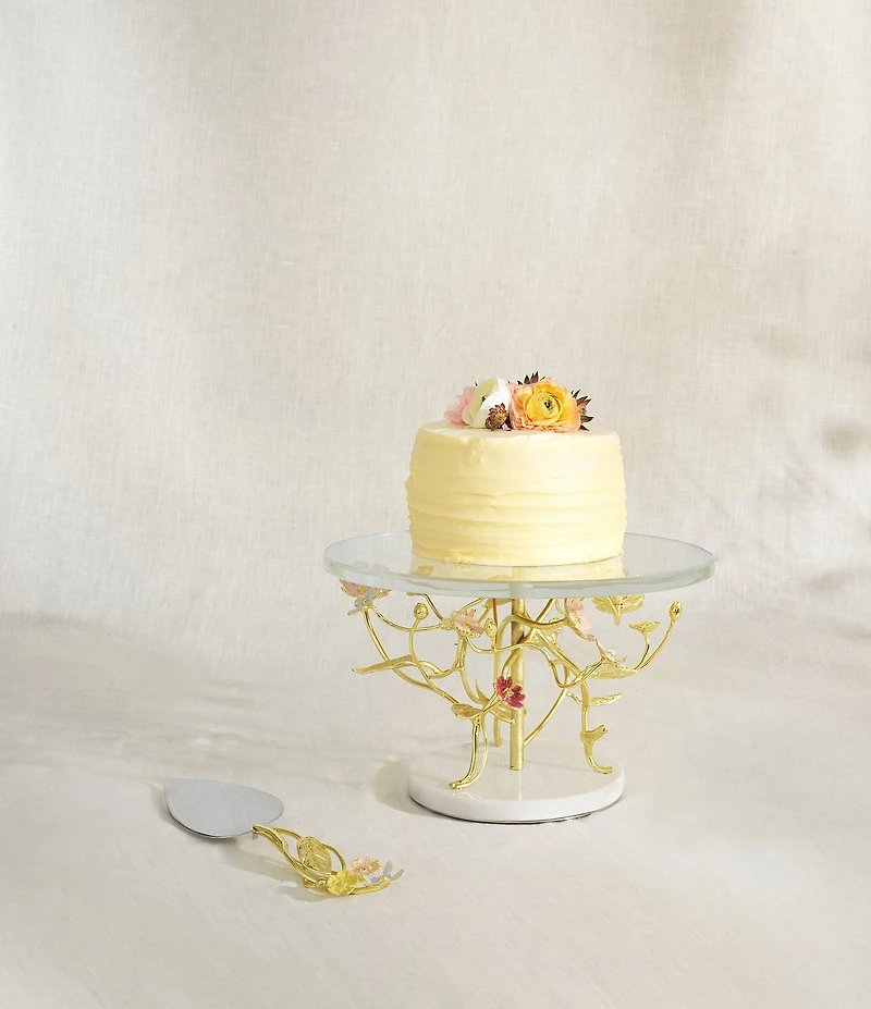 Michael Aram Wildflowers Cake Server