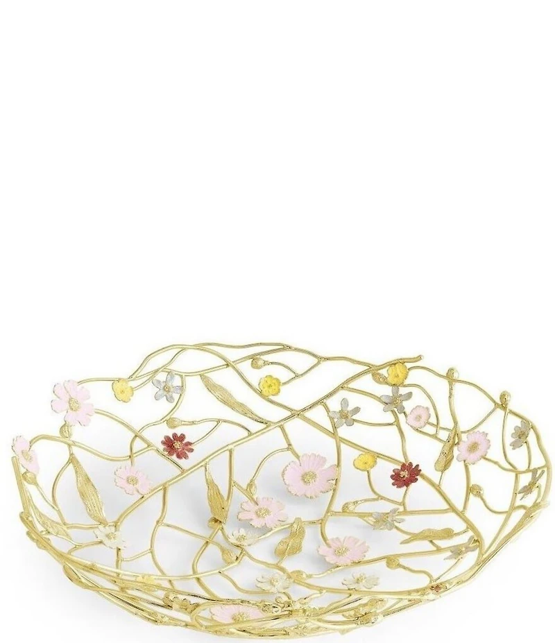 Michael Aram Wildflowers Centerpiece Basket