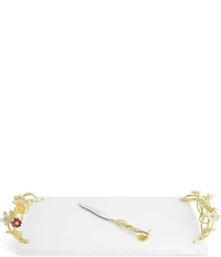 Michael Aram Wildflowers Cheeseboard with Knife