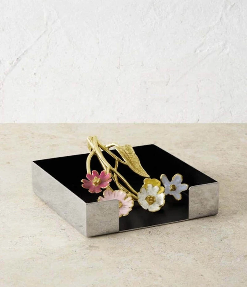 Michael Aram Wildflowers Cocktail Napkin Holder