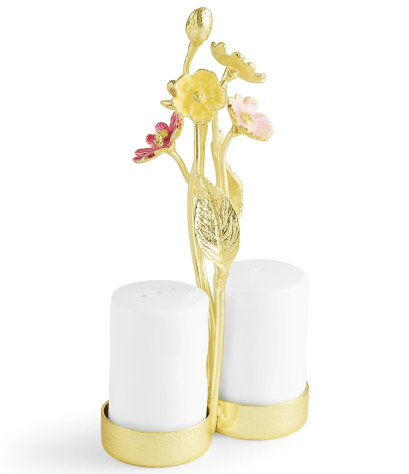 Michael Aram Wildflowers Collection Salt & Pepper Shaker Set