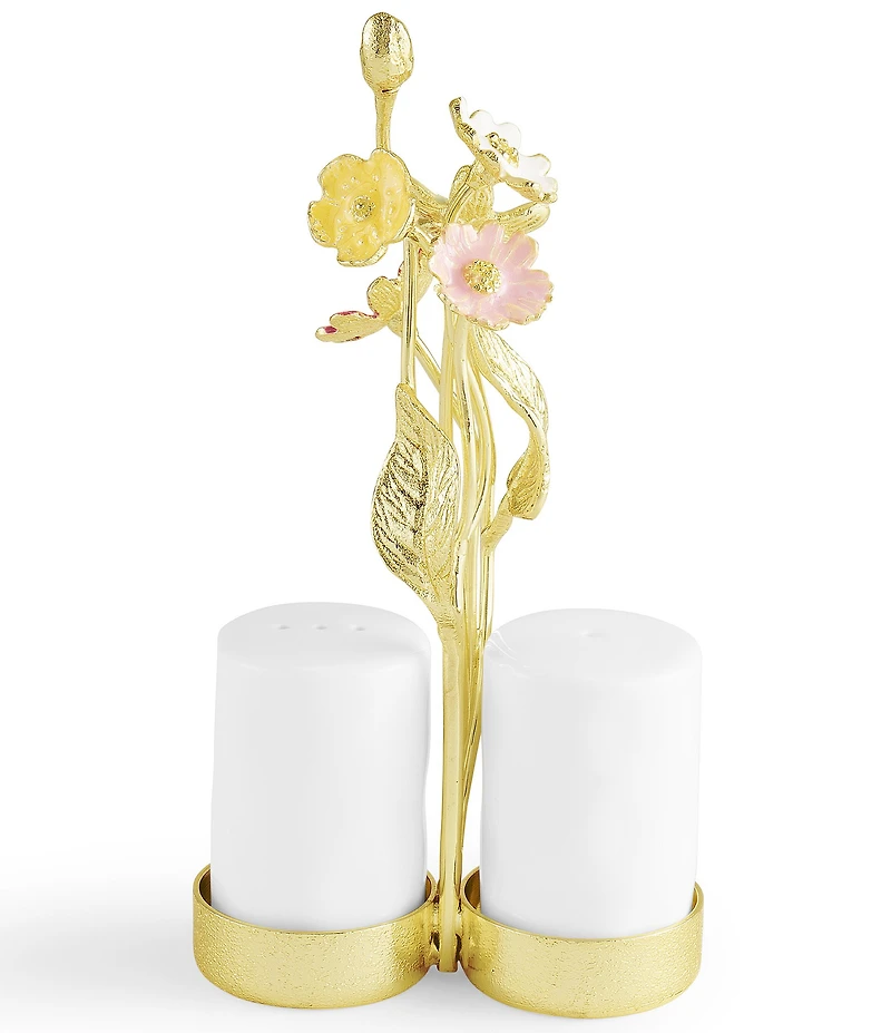 Michael Aram Wildflowers Collection Salt & Pepper Shaker Set
