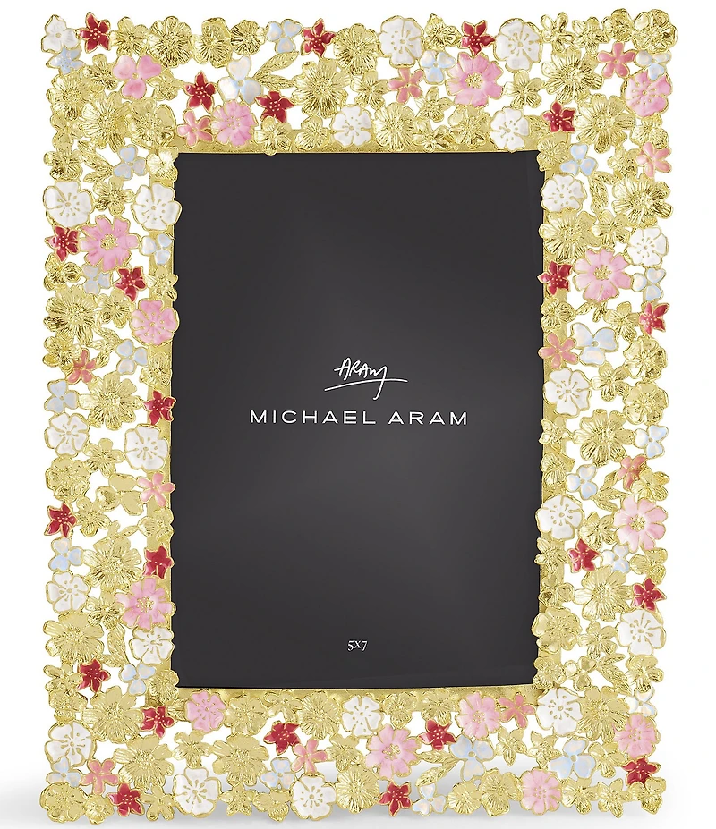 Michael Aram Wildflowers Collection Sculpted Picture Frame - 5#double;x7#double;
