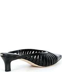 Michael Kors Adrianna Kitten Heel Dress Mules