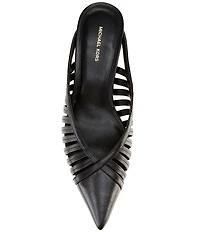 Michael Kors Adrianna Kitten Heel Dress Mules