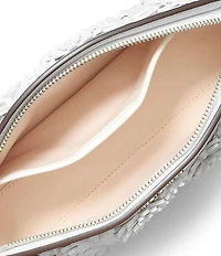 Michael Kors Athena Small Dome Floral Clutch Crossbody Bag