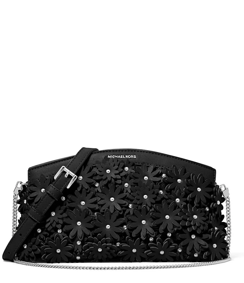 Michael Kors Athena Small Dome Floral Clutch Crossbody Bag