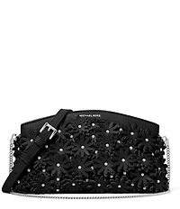 Michael Kors Athena Small Dome Floral Clutch Crossbody Bag