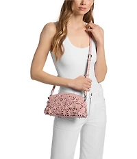 Michael Kors Athena Small Dome Floral Clutch Crossbody Bag