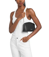 Michael Kors Athena Small Dome Clutch Crossbody Bag