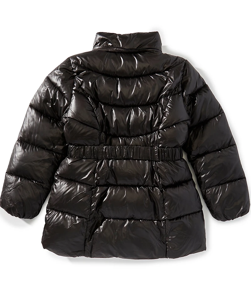 Michael Kors Big Girls Belted Stadium Coat