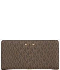 Michael Kors Bryant Large Logo Slim Snap Wallet