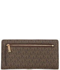Michael Kors Bryant Large Logo Slim Snap Wallet