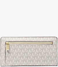 Michael Kors Bryant Large Logo Slim Snap Wallet
