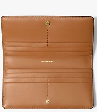 Michael Kors Bryant Large Logo Slim Snap Wallet