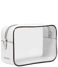Michael Kors Bryant Medium Chain Clear Soccer Keychain Camera Crossbody Bag