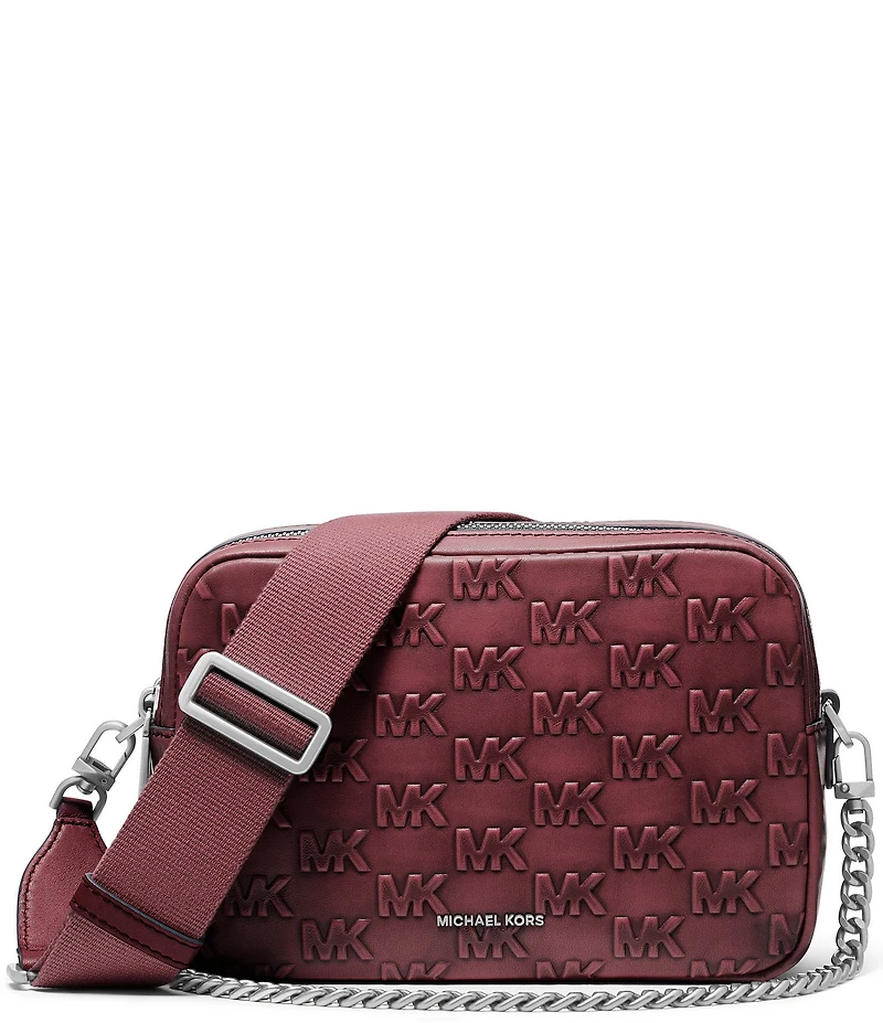 Michael Kors Bryant Medium Double Zip Chain Camera Crossbody Bag