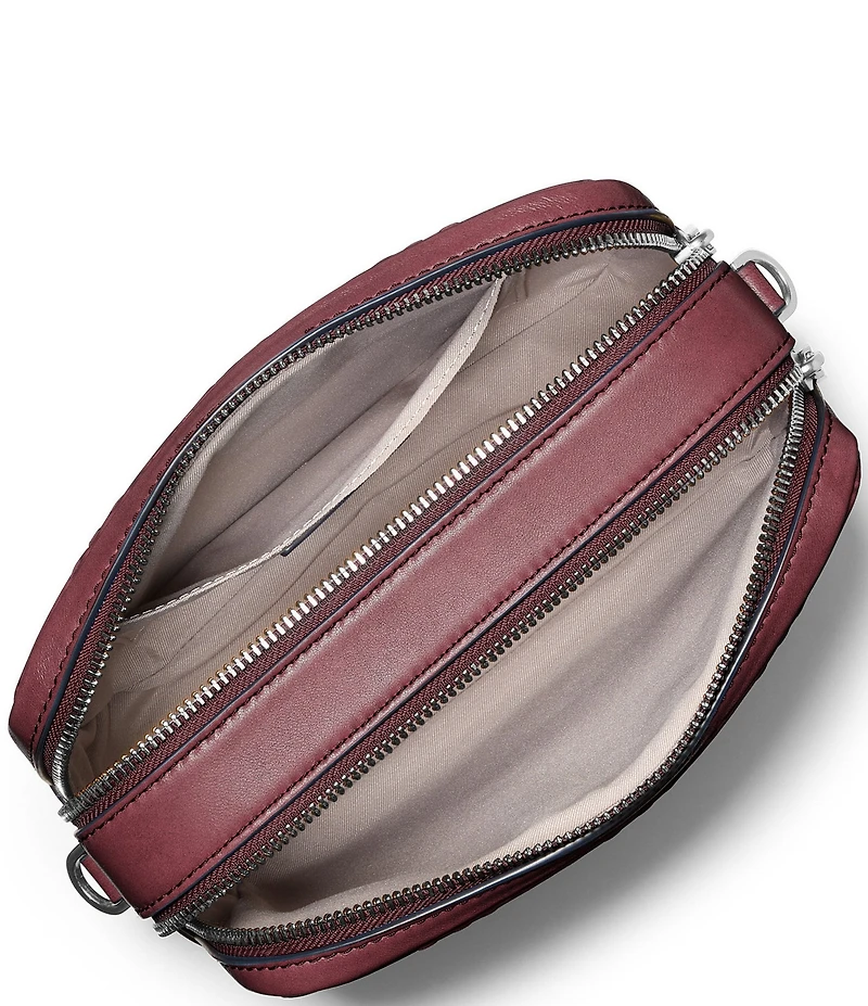 Michael Kors Bryant Medium Double Zip Chain Camera Crossbody Bag