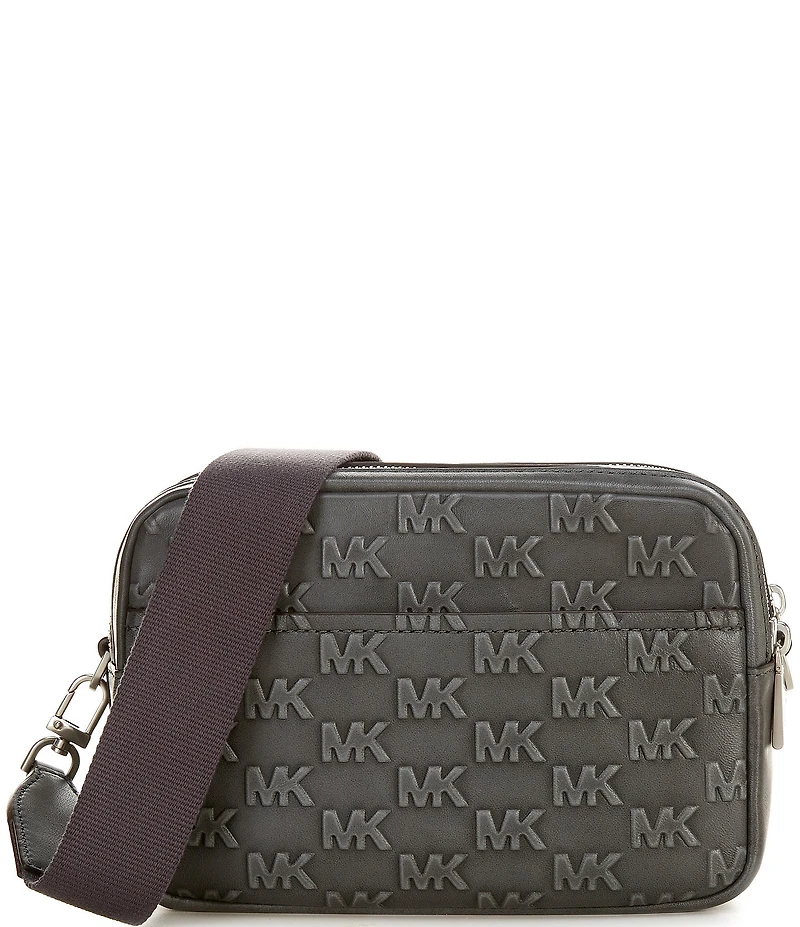 Michael Kors Bryant Medium Double Zip Chain Camera Crossbody Bag
