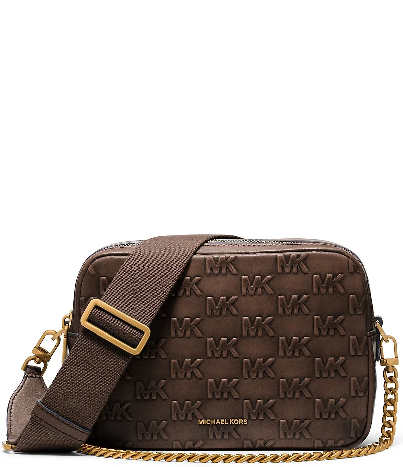 Michael Kors Bryant Medium Double Zip Chain Crossbody Bag