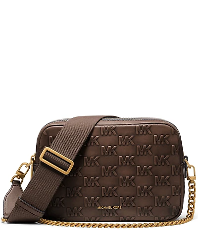 Michael Kors Bryant Medium Double Zip Chain Crossbody Bag