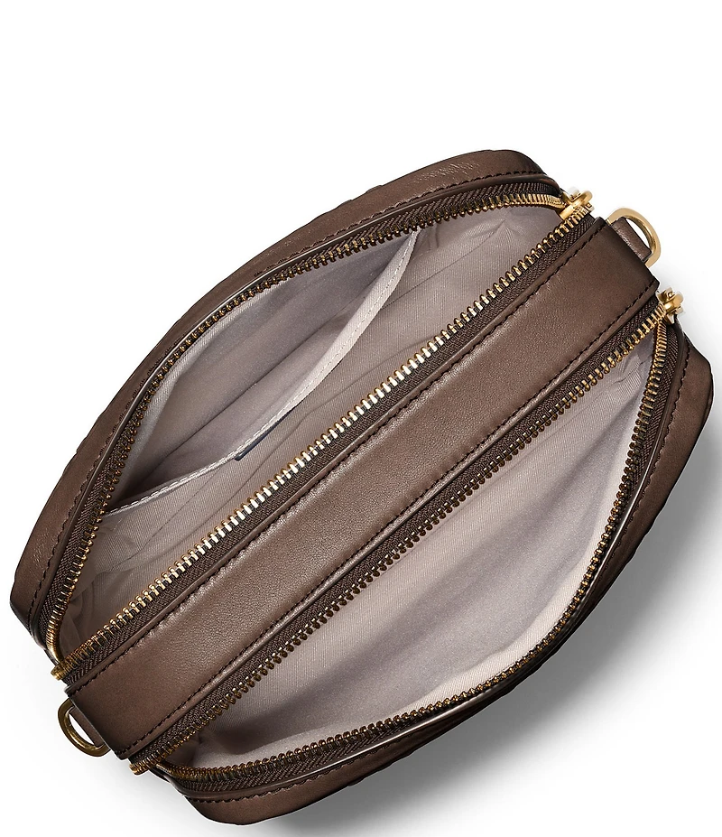Michael Kors Bryant Medium Double Zip Chain Crossbody Bag