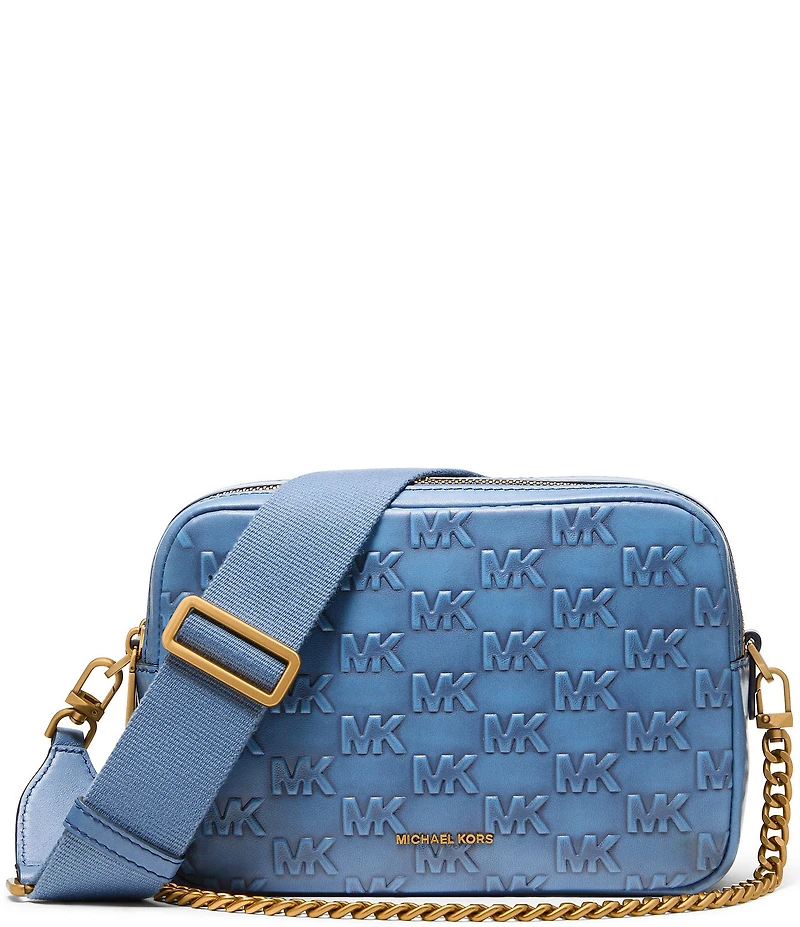 Michael Kors Bryant Medium Double Zip Chain Crossbody Bag
