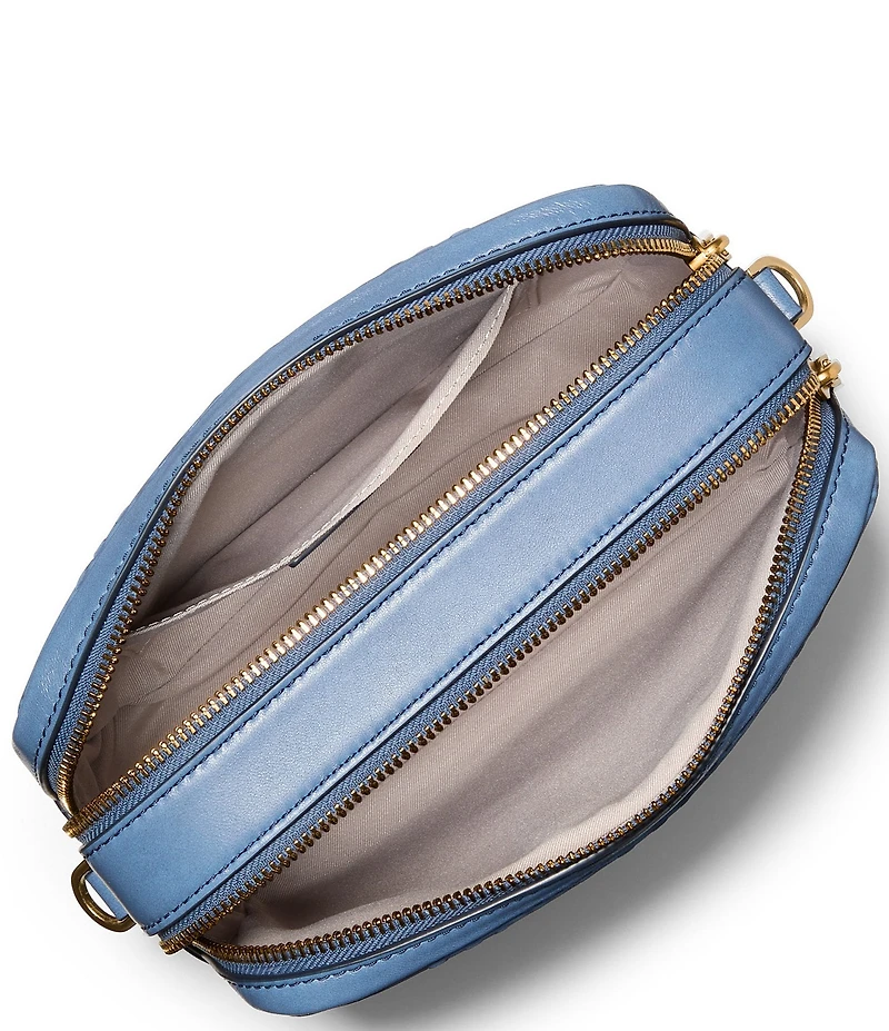 Michael Kors Bryant Medium Double Zip Chain Crossbody Bag