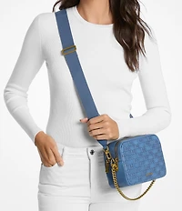 Michael Kors Bryant Medium Double Zip Chain Crossbody Bag