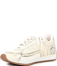 Michael Kors Byrdie Mesh Signature Logo Sneakers