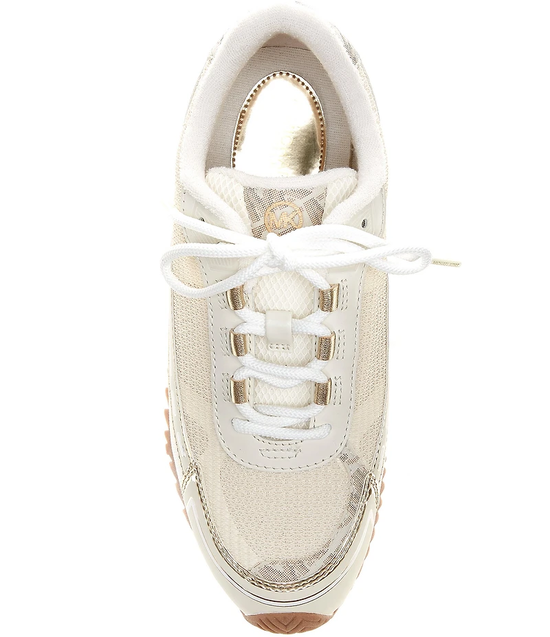 Michael Kors Byrdie Mesh Signature Logo Sneakers