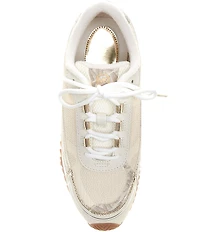 Michael Kors Byrdie Mesh Signature Logo Sneakers