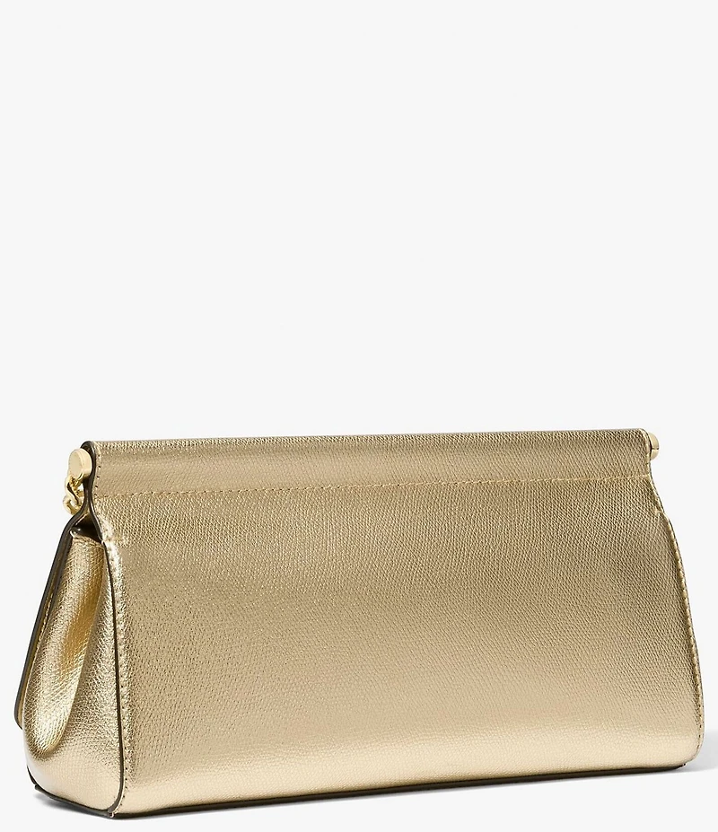 Michael Kors Carmine Medium East West Metallic Shoulder Bag