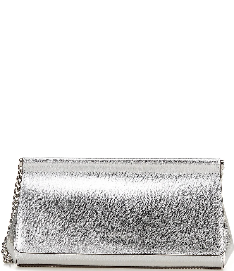 Michael Kors Carmine Medium East West Metallic Shoulder Bag