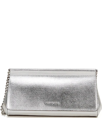 Michael Kors Carmine Medium East West Metallic Shoulder Bag