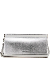 Michael Kors Carmine Medium East West Metallic Shoulder Bag