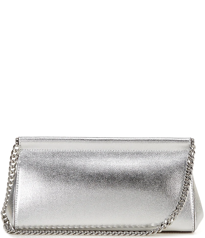 Michael Kors Carmine Medium East West Metallic Shoulder Bag