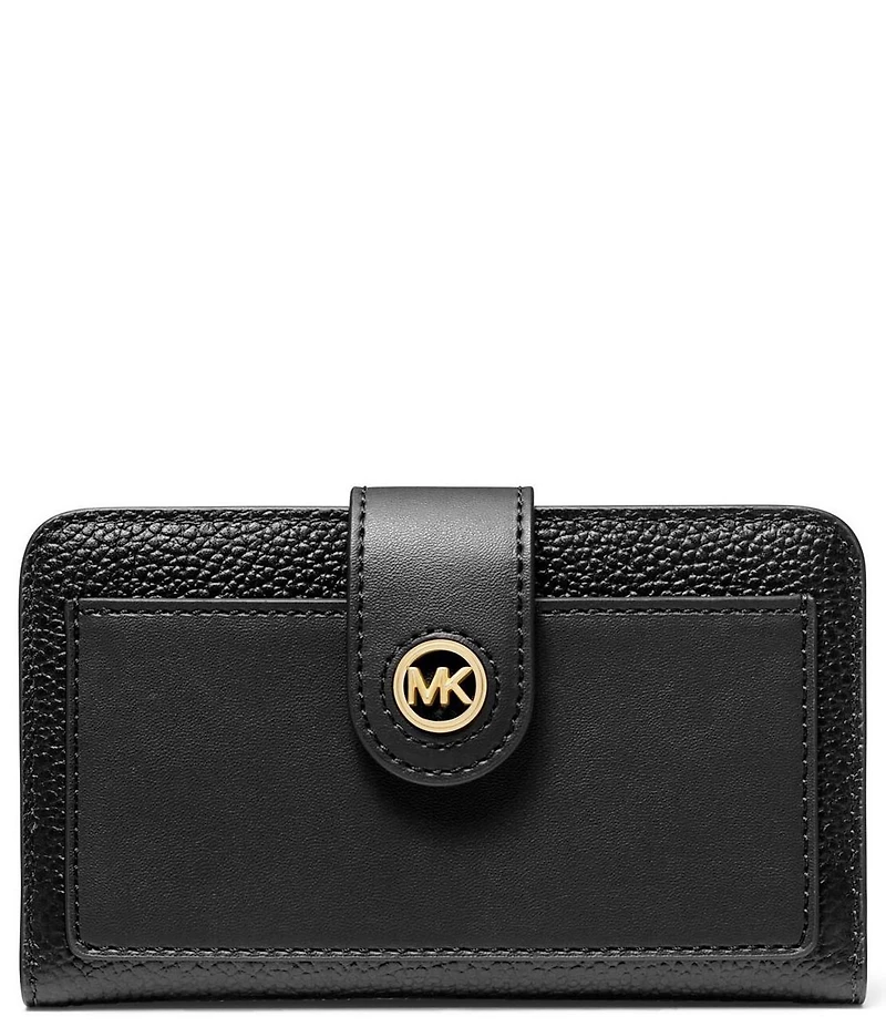 Michael Kors Charm Medium Tab Pocket Bifold Wristlet