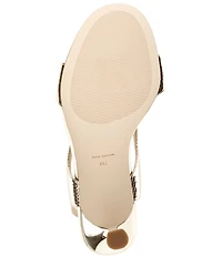 Michael Kors Cherie Metallic Ankle Wrap Dress Sandals