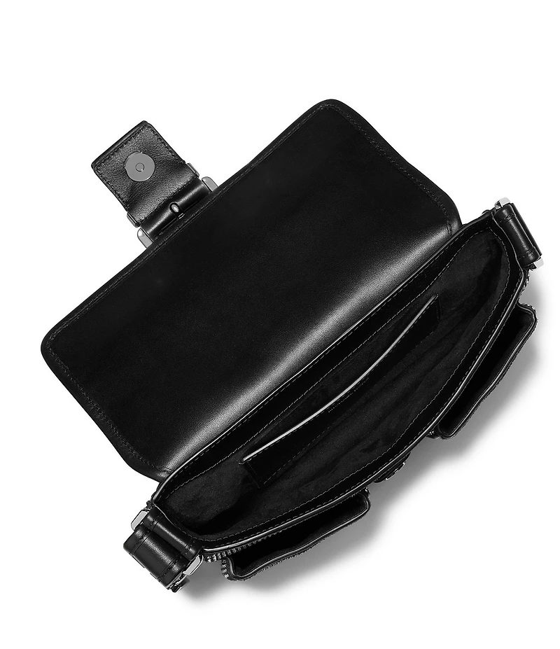 Michael Kors Colby Medium Rhinestoned Belted Shoulder Bag