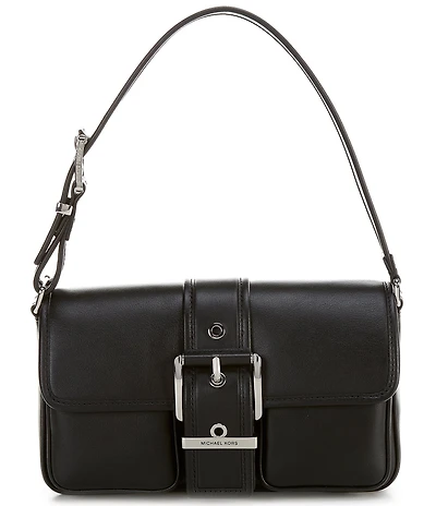 Michael Kors Colby Medium Buckle Detail Shoulder Bag